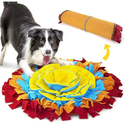 BarkDog Snuffle Mat for Dogs — Interactive Foraging Feeder