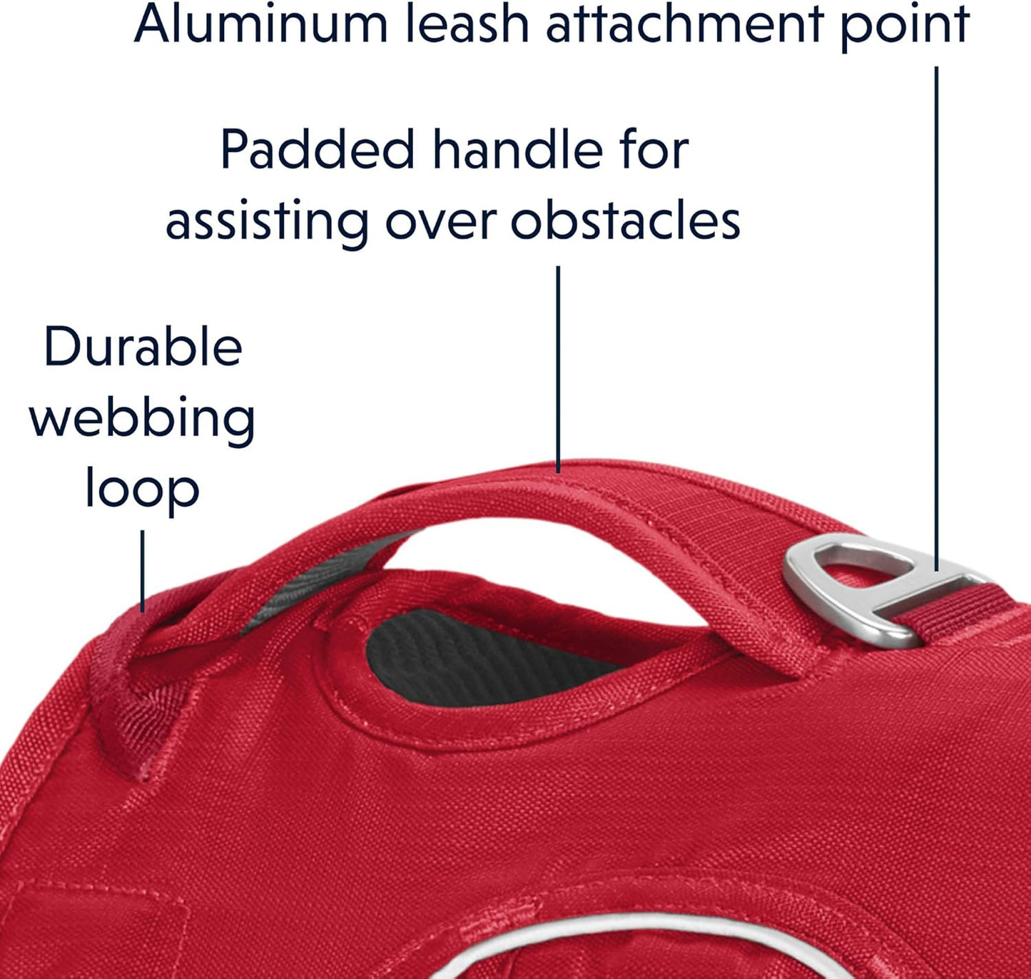 BarkDog Support Dog Harness with Lift Handle