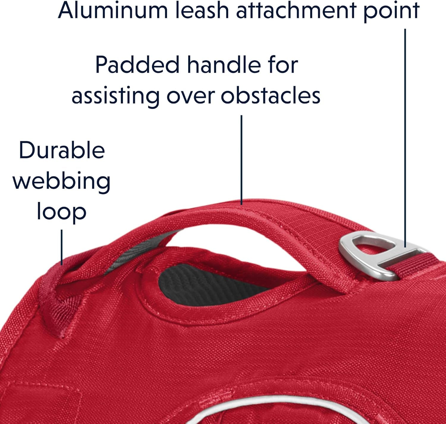 BarkDog Support Dog Harness with Lift Handle