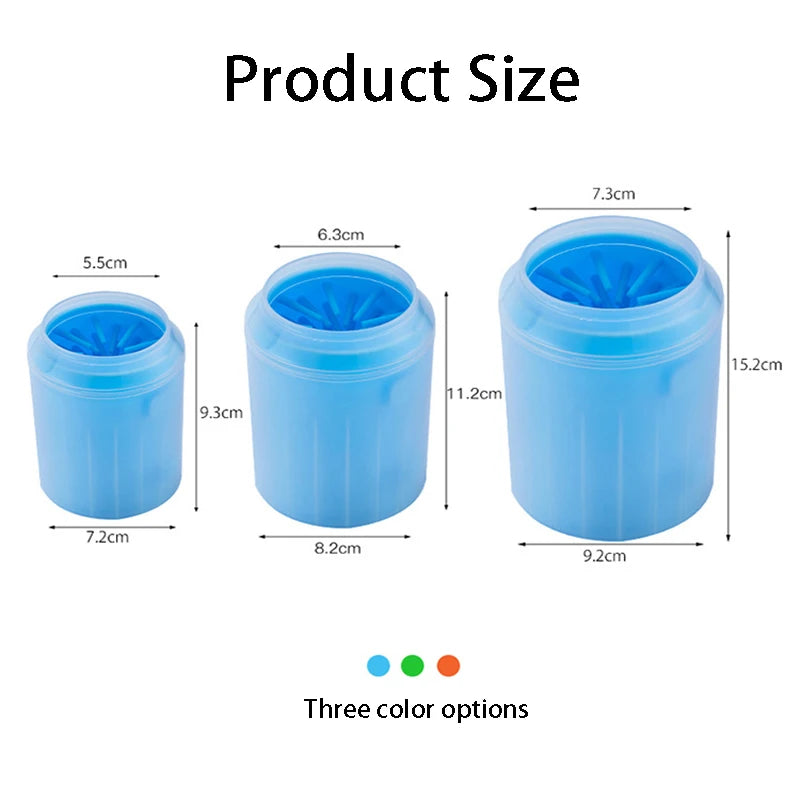 BarkDog portable dog paw cleaner cup