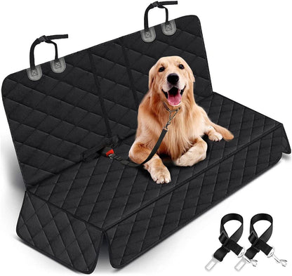 BarkDog Car Travel Kit — waterproof seat cover and paw cleaner