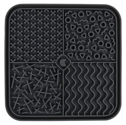 BarkDog suction-backed dog lick mat for calm, slow feeding