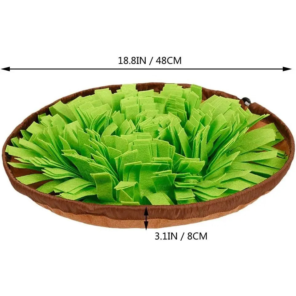 BarkDog Snuffle Mat for Dogs — Interactive Foraging Feeder