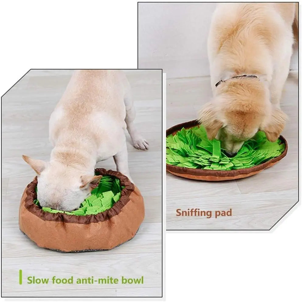 BarkDog Snuffle Mat for Dogs — Interactive Foraging Feeder